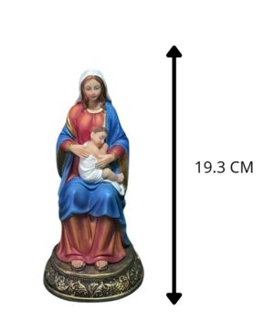 VIRGEN MARIA Y NIÑO JESUS 19.3 CM