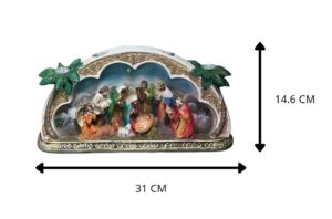 CANDELABRO DE ADVIENTO 4 PC  31 X 7.5 X 14.6 CM