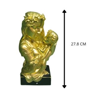 ADORNO MUJER DORADO 27.8 CM
