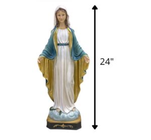 VIRGEN MARIA 24"