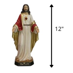 SAGRADO CORAZON DE JESUS 12"