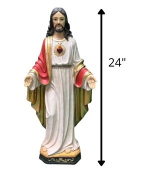 SAGRADO CORAZON DE JESUS 24"