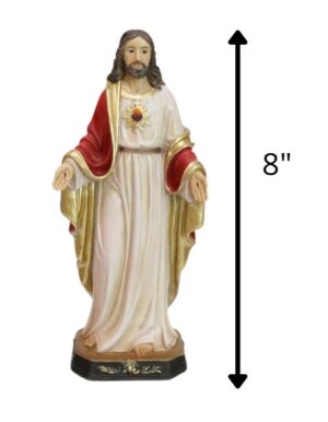 SAGRADO CORAZON DE JESUS 8"