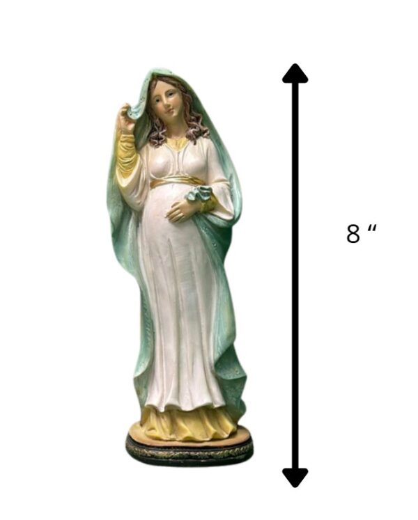VIRGEN DULCE ESPERA 8"