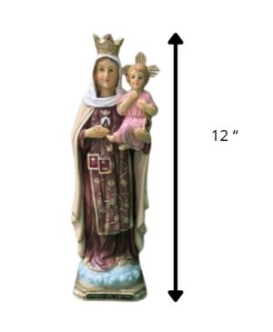 VIRGEN DEL CARMEN 12"