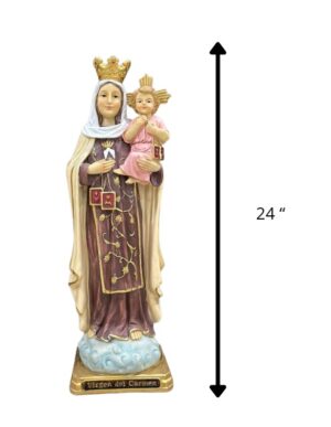 VIRGEN DEL CARMEN  24"