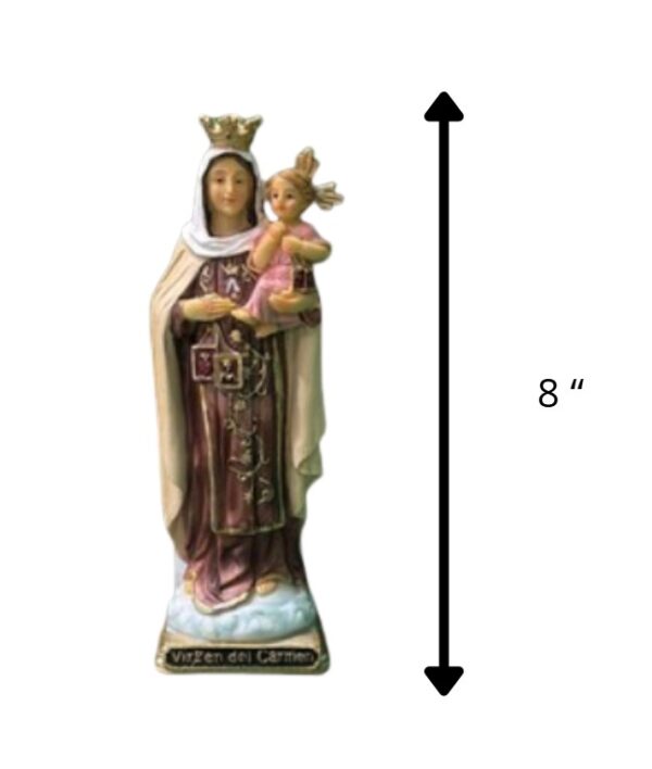 VIRGEN DEL CARMEN 8"