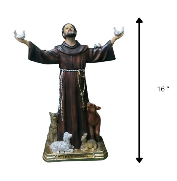 SAN FRANCISCO DE ASIS 16"