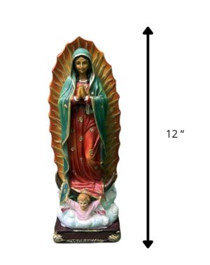 VIRGEN DE GUADALUPE 12"