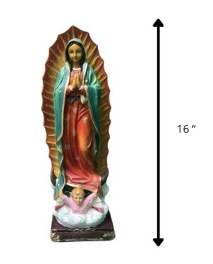 VIRGEN DE GUADALUPE 16"