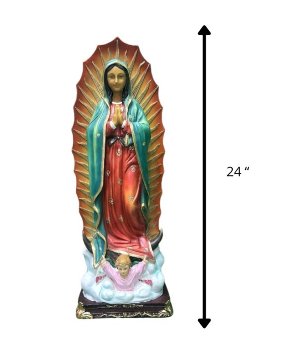 VIRGEN DE GUADALUPE 24"