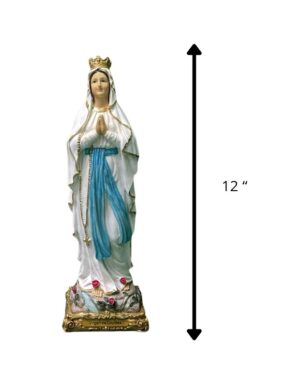 VIRGEN DE LOURDES 12"