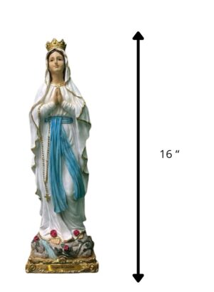 VIRGEN DE LORDES 16"