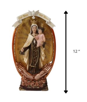 VIRGEN DEL CARMEN 12" CON LUZ