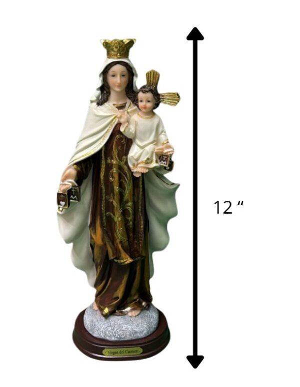 VIRGEN DEL CARMEN 12"