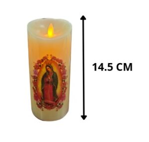 VELA VIRGEN GUADALUPE 14.5CM