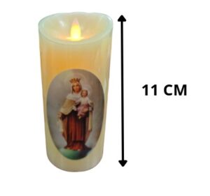 VELA VIRGEN DEL CARMEN 11 CM