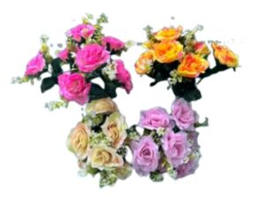 RAMO 7 FLORES SURTIDO 4 COLORES