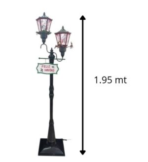 FAROL NAVIDEÑO DE PIE 1.95 M