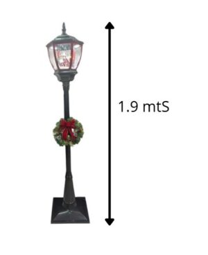 FAROL NAVIDEÑO DE PIE 1.9M