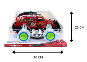 CARRO FRICCION LUZ Y SONIDO SURTIDO 48X25X19 CM