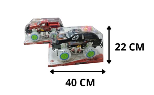 PICKUP FRICCION LUZ Y SONIDO SURTIDO 40X24X22 CM