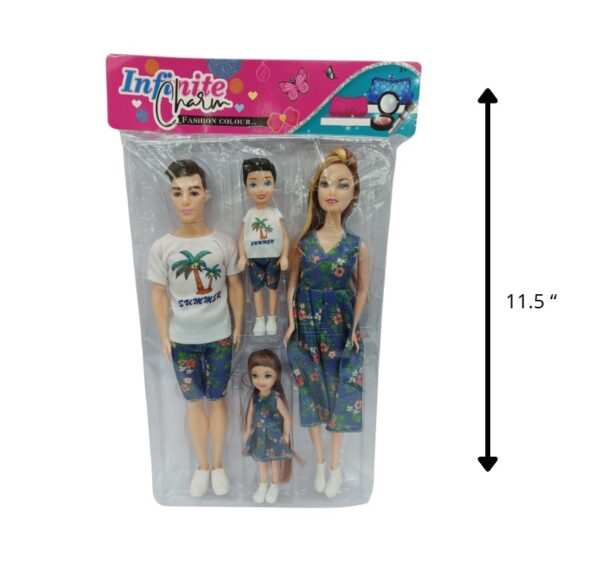 SET DE FAMILIA X4 11.5"