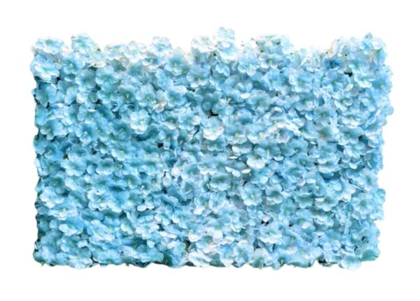 PANELES FLORES CELESTE 40X60 CM