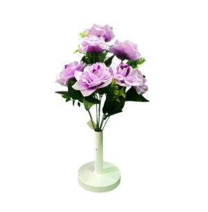 RAMO 15 FLORES MORADO