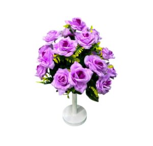 RAMO 18 FLORES MORADO