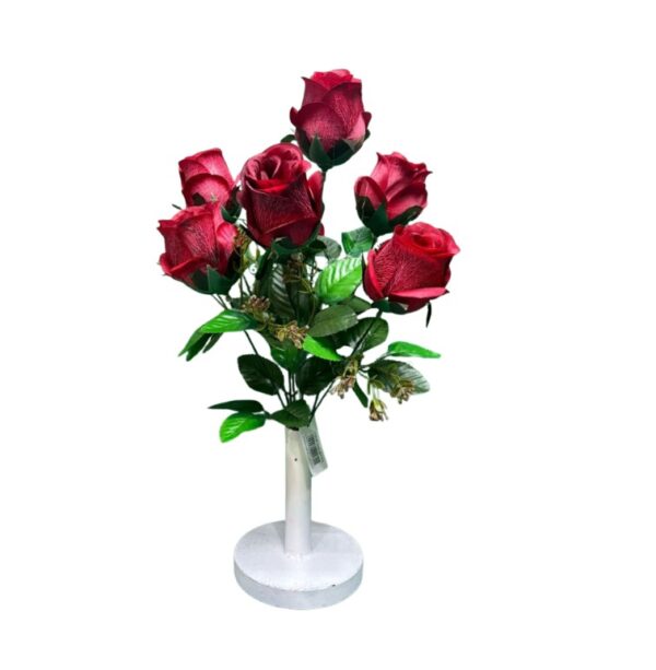 RAMO DE ROSAS 7 FLORES ROJAS