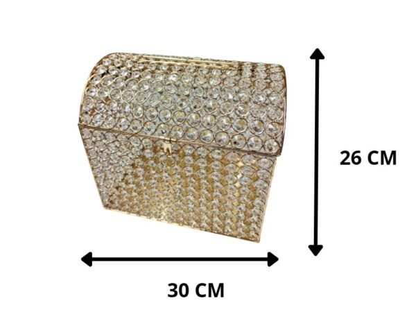 BUZON DORADO 30 X 26 CM
