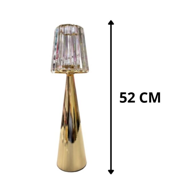 CANDELABRO DORADO 52 CM