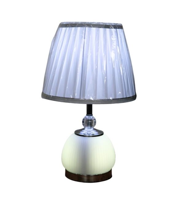 LAMPARA PLATEADA 110 V FLAT PIN