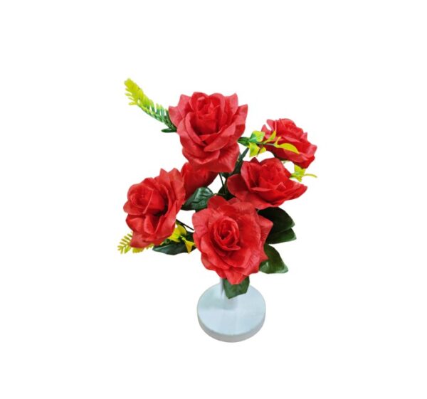 RAMO DE 6 ROSAS ROJAS