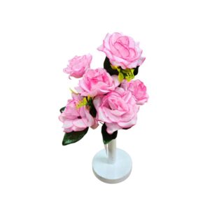 RAMO DE 6 ROSAS ROSADAS