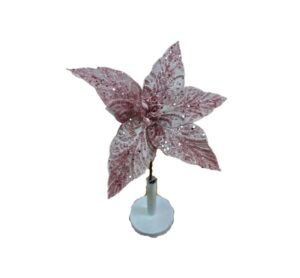 FLOR DE NAVIDAD ROSADA