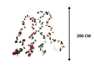 COLGANTE DE FLOR SURTIDOS 200 CM