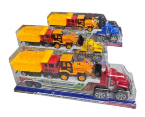 CAMION FRICCION CON 2 CARRITOS