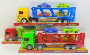 CAMIÓN DE FRICCIÓN CON 4 CARRITOS