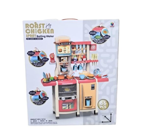 JUGUETE COCINA CON LUZ, SONIDO Y FUNCIÓN DE AGUA