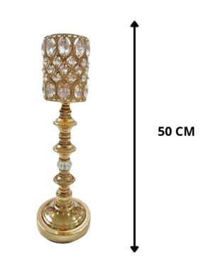 CANDELABRO DORADO 50 CM