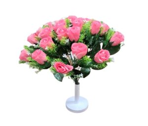 RAMO 24 BOTONES ROSADO