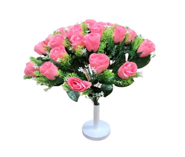 RAMO 24 BOTONES ROSADO