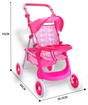COCHECITO DE BEBE METALICO