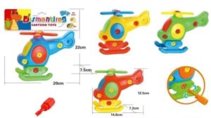 HELICÓPTERO DIY (4 COLORES)