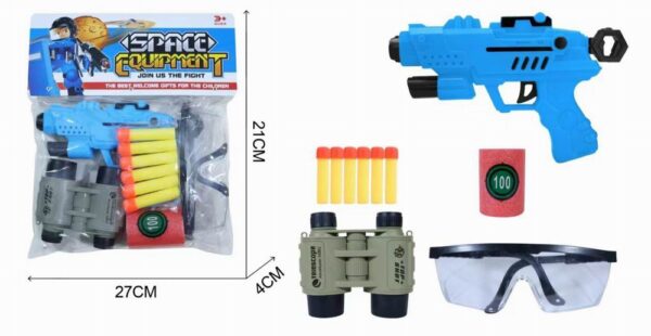 SET DE EQUIPO ESPACIAL 2 COLORES SURTIDOS