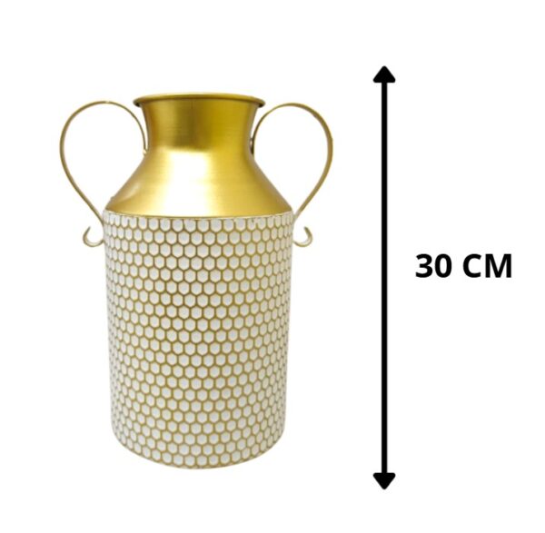 JARRON DE METAL 30 CM