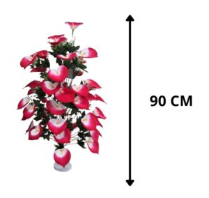 RAMO DE 60 CALAS ROSADAS 90 CM