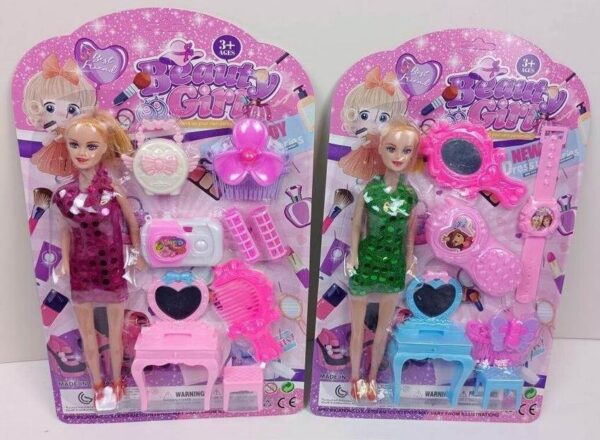 MUÑECA CON ACCESORIOS